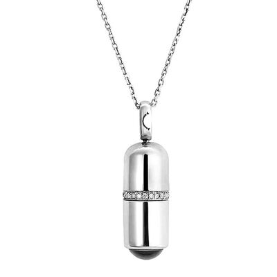 

Creative Capsule Pendant 100 Languages I LOVE YOU Carved Necklace Valentine Gift