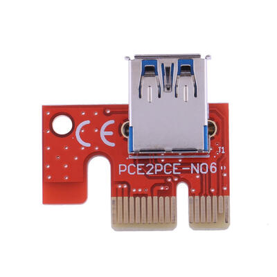 

PCI-E 1X to 16X Graphics Extension Cable Mining PCI-E Extended Line Card