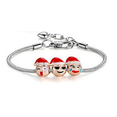 

Fashion Cute Christmas Charm Bracelet Gift