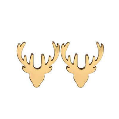 

New Arrival Fashion Deer Stud Earrings for Women Party Christmas Gift Animal Earrings