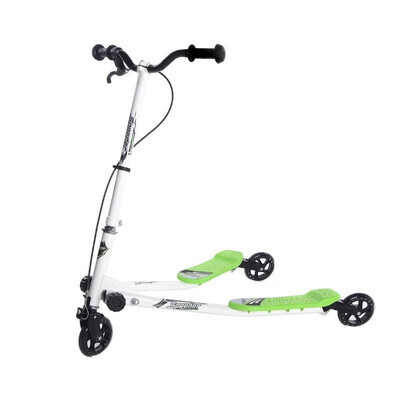 

Kids 3 Wheel Tri Slider Swing Winged Push Motion Scooter Speeder Flicker Drifter Pink