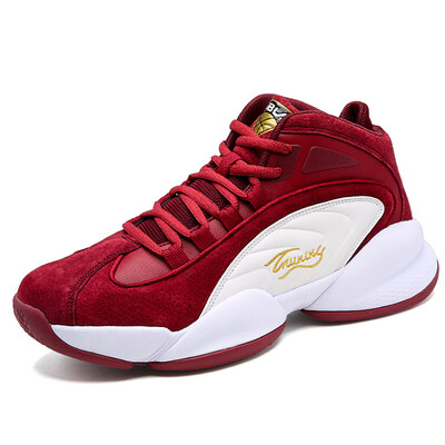 

Wear-resistant&comfortable high-top basketball shoes combat training basketball boots wear-resistant anti-impact sports shoes