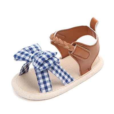 

Baby Sandals For Girls Summer Infant Non-slip Soft Bottom Girl Princess Shoes Toddler Shoes Bow-knot Shoes Newest