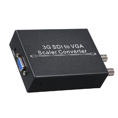 

SDI to VGA Audio Converter with 3G Signal 1080P Scaler Converter Compatible with 3GHDSDI