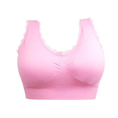 

Toponeto Sports Bras - Padded Seamless High Impact Support for Yoga Workout Fitness