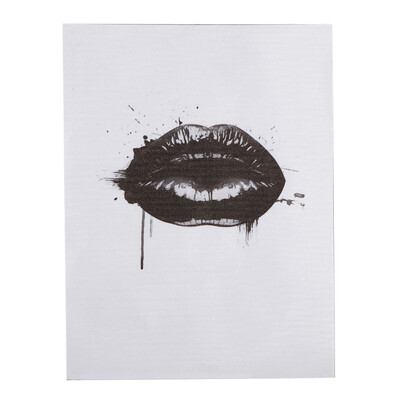

Black Lips Canvas Wall Art Printing Poster Living Room Home Office Decorations Christmas Gifts Canvas Wall Art Wall Decor Painting