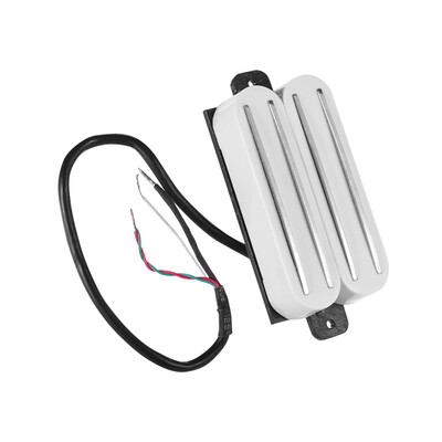 

Double Twin Hot Rail Humbucker Pickup with 4 Wires for ST LP Electric Guitar Replacement Parts