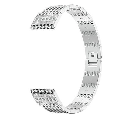 

Rhinestone Stainless Steel Bracelet Watch Band Wrist Strap for Fitbit Versa