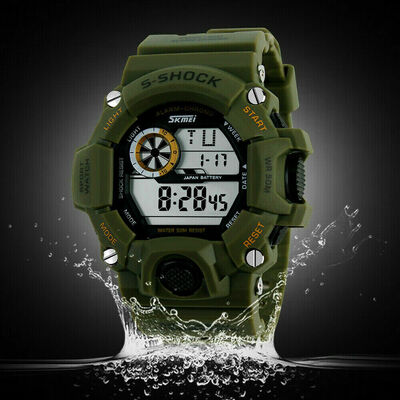 

Man Watch Water-Resistant Watches Sport Man Fashion Digital Quartz Watches