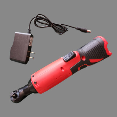 

110-220V 12V 3 8in Up To 30 Ft-lbs Cordless Electric Ratchet Kit With Charger