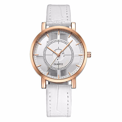 

Hot Selling Women Watches Students Lovers Trend Hoolow Wristwatch Neutral Fashion Clock Unique Leather Strap Zegarki Damskie