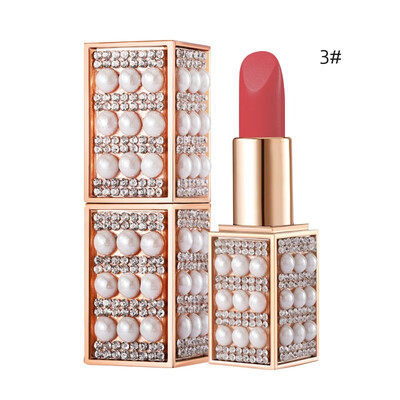 

Waterproof Lipstick Pearl Symphony Shiny Matt Metal Lipstick Lip Gloss Nude Beauty Long-lasting Lipsticker Matte Cosmetics Lip