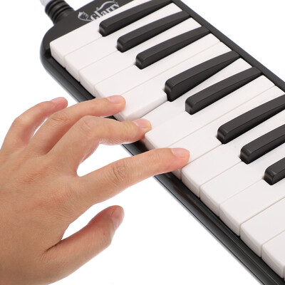 

Glarry 32 Piano Keys Melodica Musical Instrument For Music Lovers With Oxford Cloth Bag And More Black
