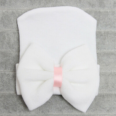 

SUNSIOM Newborn Baby Infant Girl Toddler Comfy Bowknot Hospital Caps Warm Beanie Hat