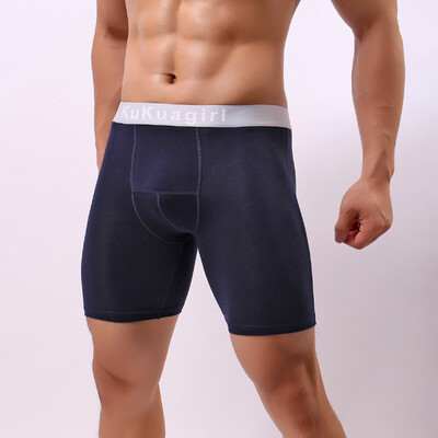 

Mens Shorts Half Leg Boxer Briefs Underwear Underpants Leggings Bottom Plus Size