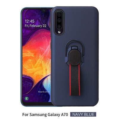 

Magnetic Car Mount Case Samsung Galaxy A70 Phone Ring Stand Cover Samsung A70 SM A705F A705FDS A705FNDS Hybrid Armor TPU Case