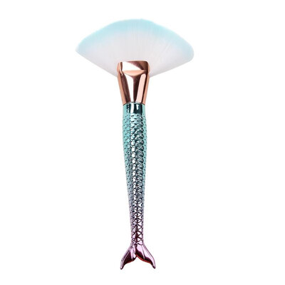 

Fish Tail Large Fan Brush Blush Powder Cosmetic Makeup Beauty Brushes