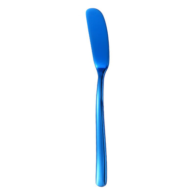 

Stainless Steel Butter Knife Cheese Dessert Jam Shedding Cream Gold Black Rose Gold Knives Western Cutlery Breakfast Tool