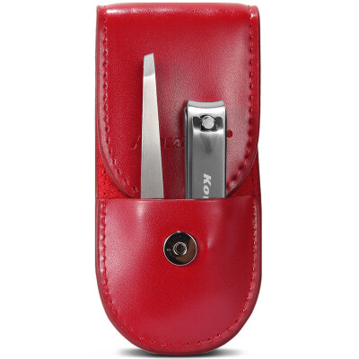 

Korea Kowell Han Kewei nail clipper import stainless steel nail clippers personal care repair capacity combination 2 sets KA202 red