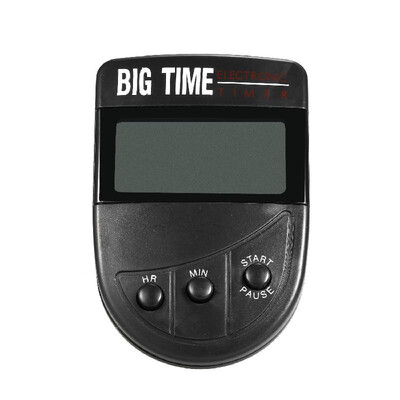 

20-hour Magnetic Truck Driving LCD Monitor Countdown Timer Black