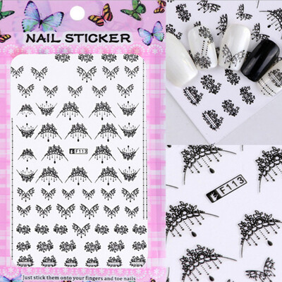 

〖Follure〗3D Major Design Nail Art Foil Stickers Transfer Decal Tips Manicure DIY