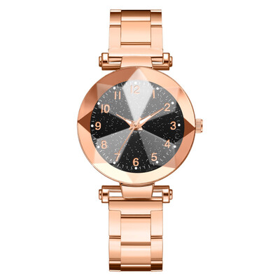 

Simple Women Watches Romantic Digital Starry Sky Dial Ladies Fashion Quartz Wristwatch Alloy Strap Clock Casual Reloj Mujer