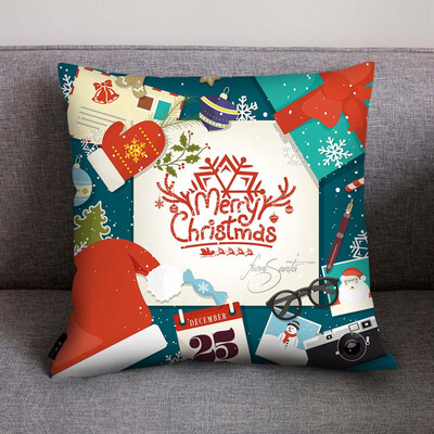 

〖Follure〗Print Pillow Case Polyester Sofa Car Cushion Cover Home Decor