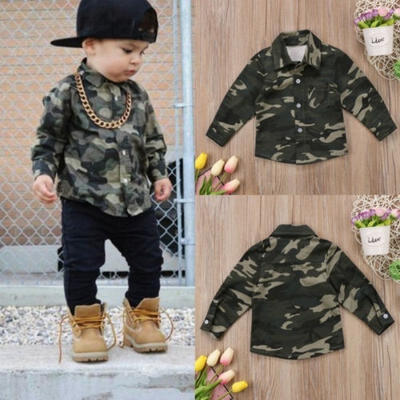 

Newborn Kids Baby Boy Girls CottonTops Long Sleeve T-shirt Clothes Outfits