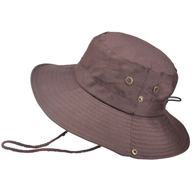 

Mens Sun Hat Bucket Fishing Hiking Cap Wide Brim UV Protection Fishing Hat