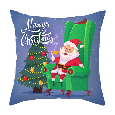 

Tailored Christmas Pillow Cover Decor Pillow Case Sofa Waist Throw Cushion Cover