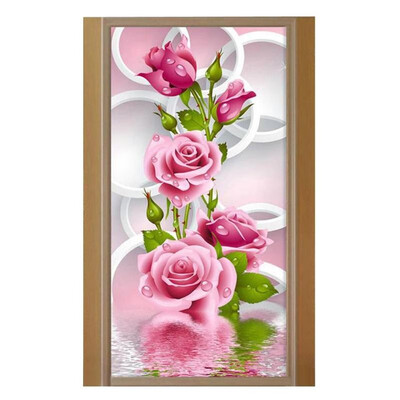 

5D DIY diamond Painting Rose Flower Embroidery Diamonds Wall Stickers Decor