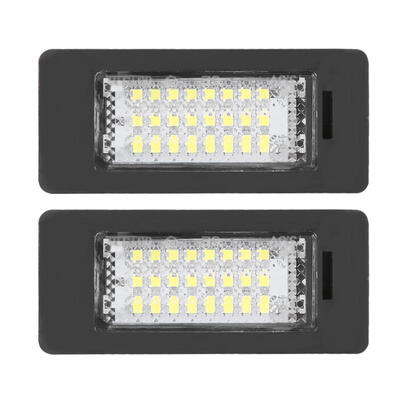 

1 Pair 24LED License Plate Number Lights for E82 E88 F20 F21 E90 E91 E92