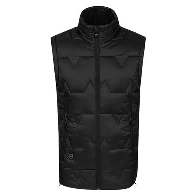 

Rechargeable Heating Vest USB Electric Heated Hooded Jacket Temperature Control