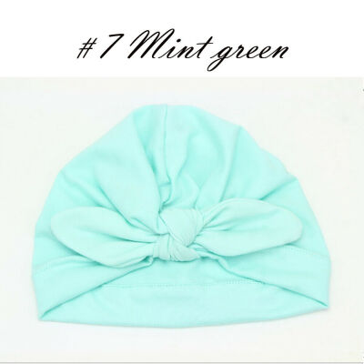 

Cute Baby Girls Boys Newborn Toddler Kids Beanie Bow Knot Wrap Cap Turban Hat