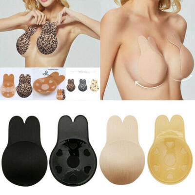 

US Nude Strapless Invisible Bra Backless Self-Adhesive Push Up Wings Sticky Bras