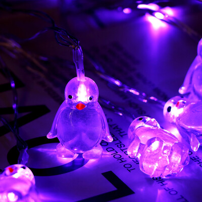 

Siaonvr Penguin Animal Shape String Lights 10 LED 165M