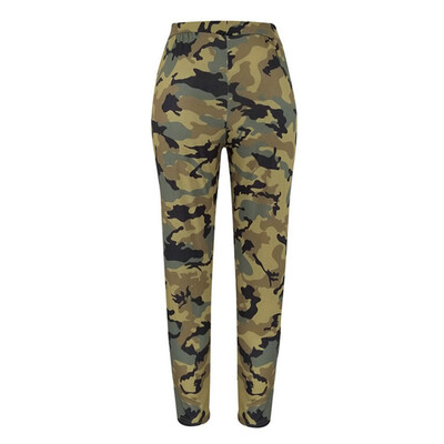 

New Women Camo Cargo High Waist Hip Hop Trousers Pants Military Army Combat Camouflage Long Pants Hot Capris