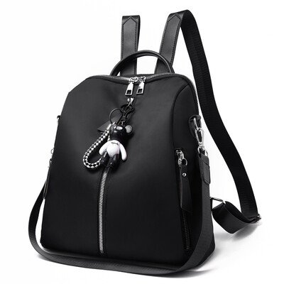 

Travel double-shoulder bag women Korean style fashion bag canvas small backpack womens bag