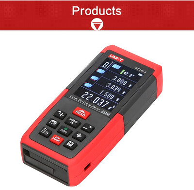 

UNI-T UT396A Professional Laser Distance Meters Lofting Test Levelling Instrument AreaVolume Data Storage Max 80m 2MP Camera