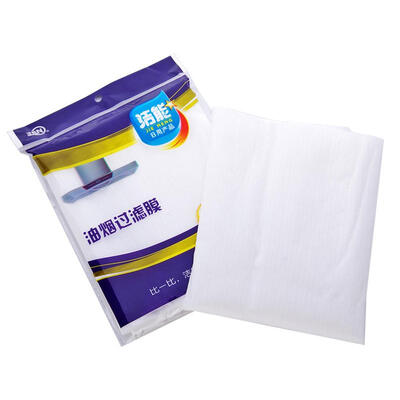 

12pcs Clean Cooking Nonwoven Range Hood Filter Kitchen Oil Filter Papers