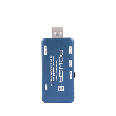 

ChargerLAB POWER-Z USB PD Tester Charger Voltage Current Meter Power Bank Detector FL001 SUPERBlue