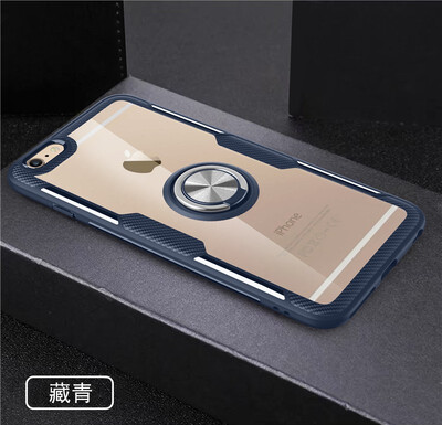 

Back Cover For iPhone 6 6S Plus 55inch Case Car Holder Stand PC TPU Ring Suction Scratchproof Bracket Made in Germany