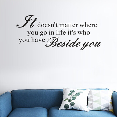 

〖Follure〗Its donot Matter Beside Home Decor Wall Sticker Decal Bedroom Vinyl Art Mural