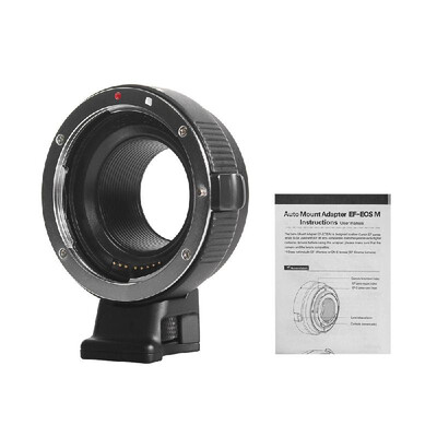 

Commlite CM-EF-EOSM Lens Mount Adapter Electronic AF Mount Adapter with IS Function for Canon EFEF- Lens to Fit for Canon EOS M1