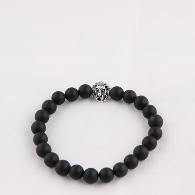 

Europe Style Volcanic Stone Natural Stone Bead Bracelets Womens Fashion Bracelet 1 Piece