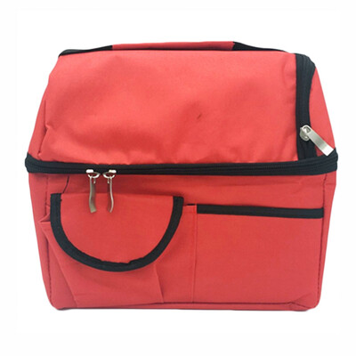 

New Large Capacity Insulated Lunch Box Tote Shoulder Insulated Lunch Bag