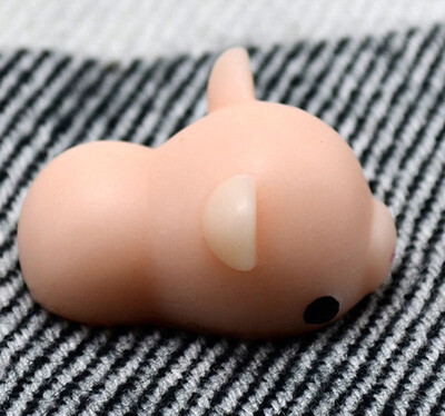 

YIWULASquishy Cute Flesh Piggy Squeeze Abreact Fun Joke Gift Rising Toys