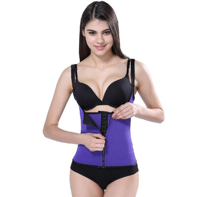 

Sexy Women Body Shaper Waist Trainer Zip Tummy Cincher Vest Underbust Control Corset Slimming Shapewear