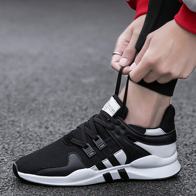 

Mesh shoes mens sports&leisure running breathable shoes Korean version of the trend of deodorant mens shoes canvas tide shoes