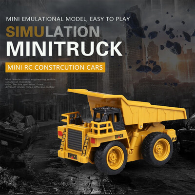 

Gobestart RC Wireless Dumper Truck Toy Remote Control Electric Engineering Truck Vehicles